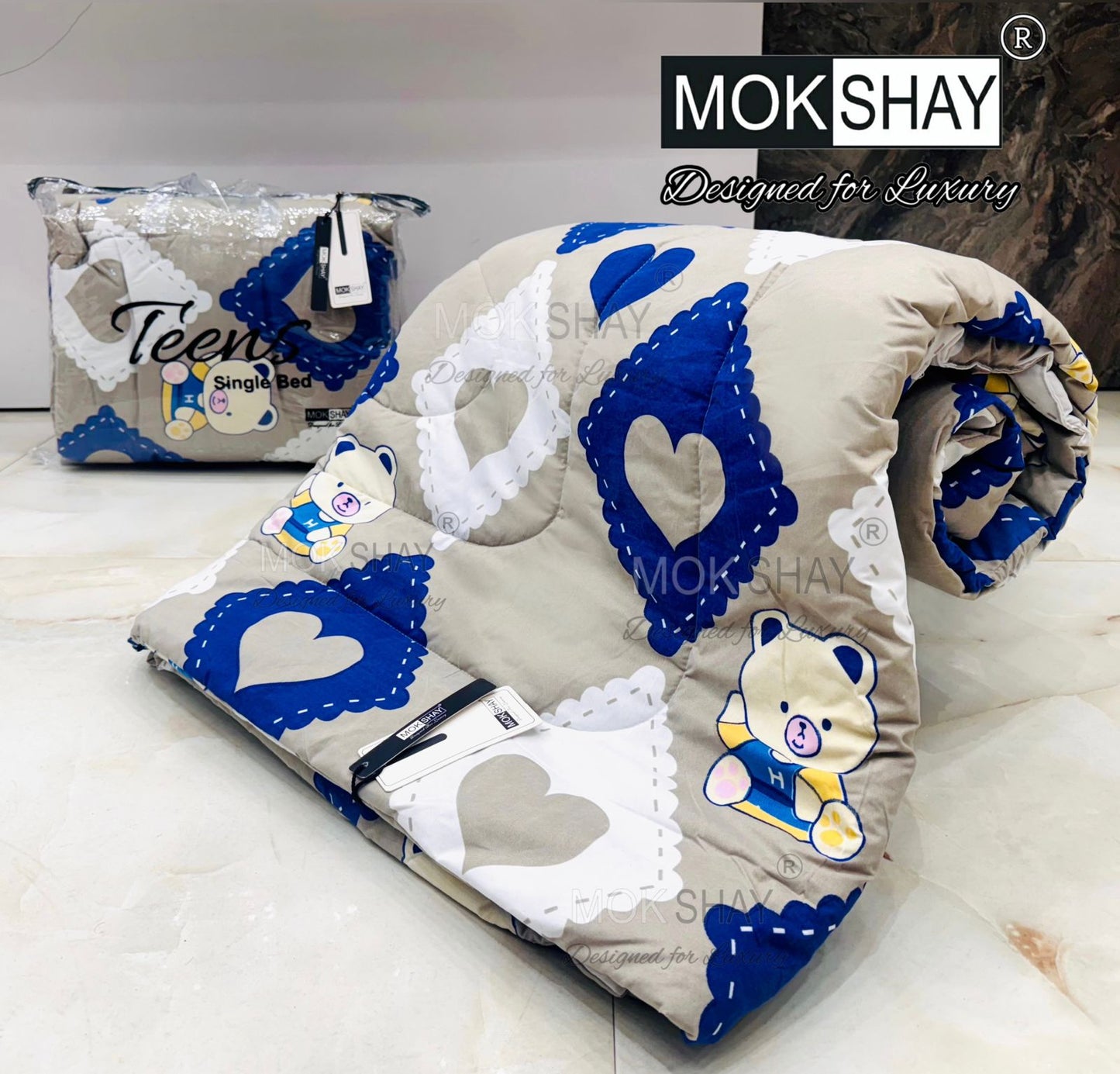 TEENS SINGLE BED COMFORTER