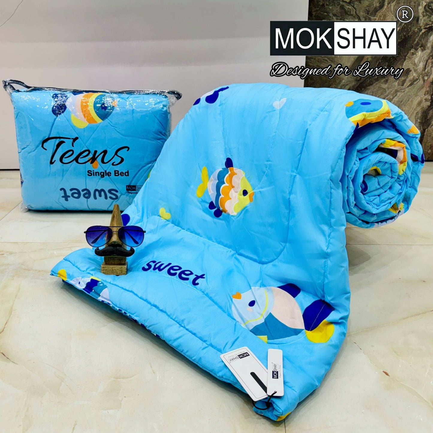 TEENS SINGLE BED COMFORTER