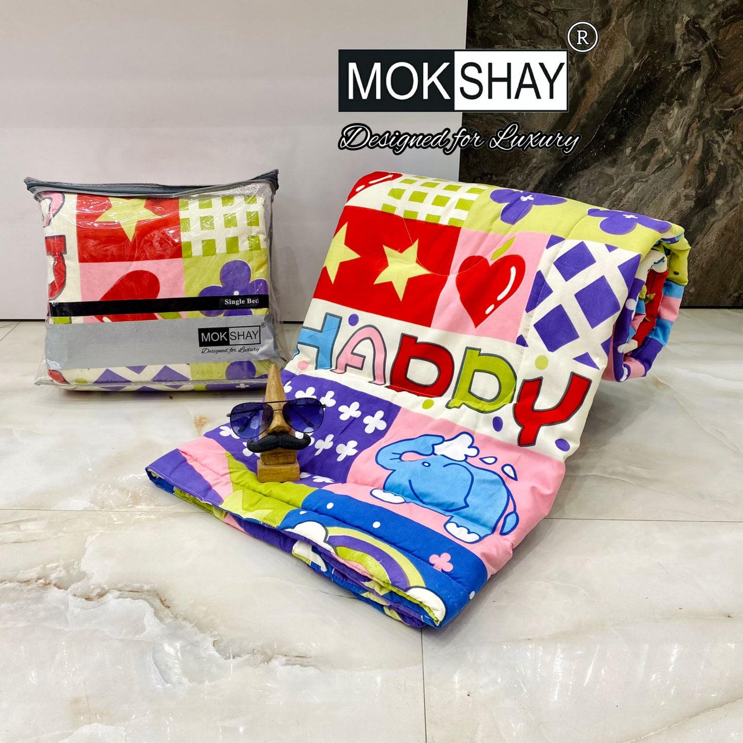 TEENS SINGLE BED COMFORTER