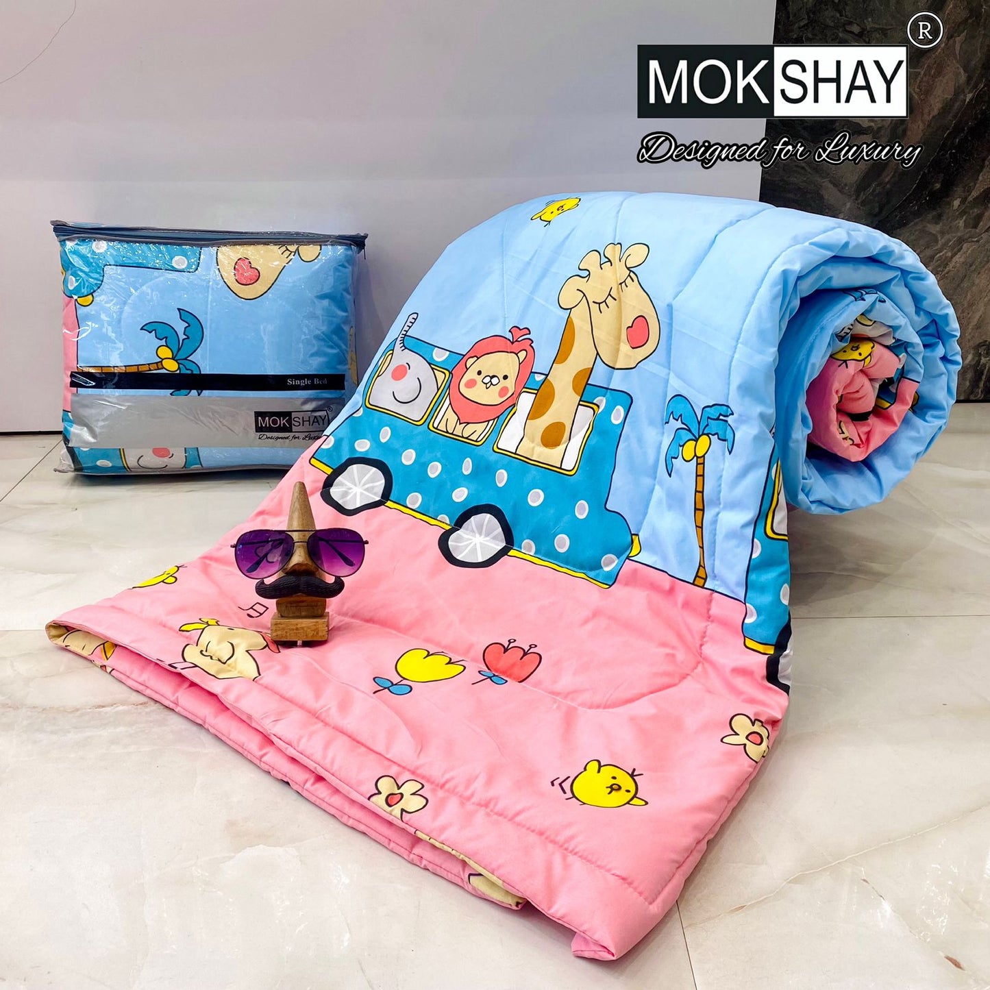 TEENS SINGLE BED COMFORTER
