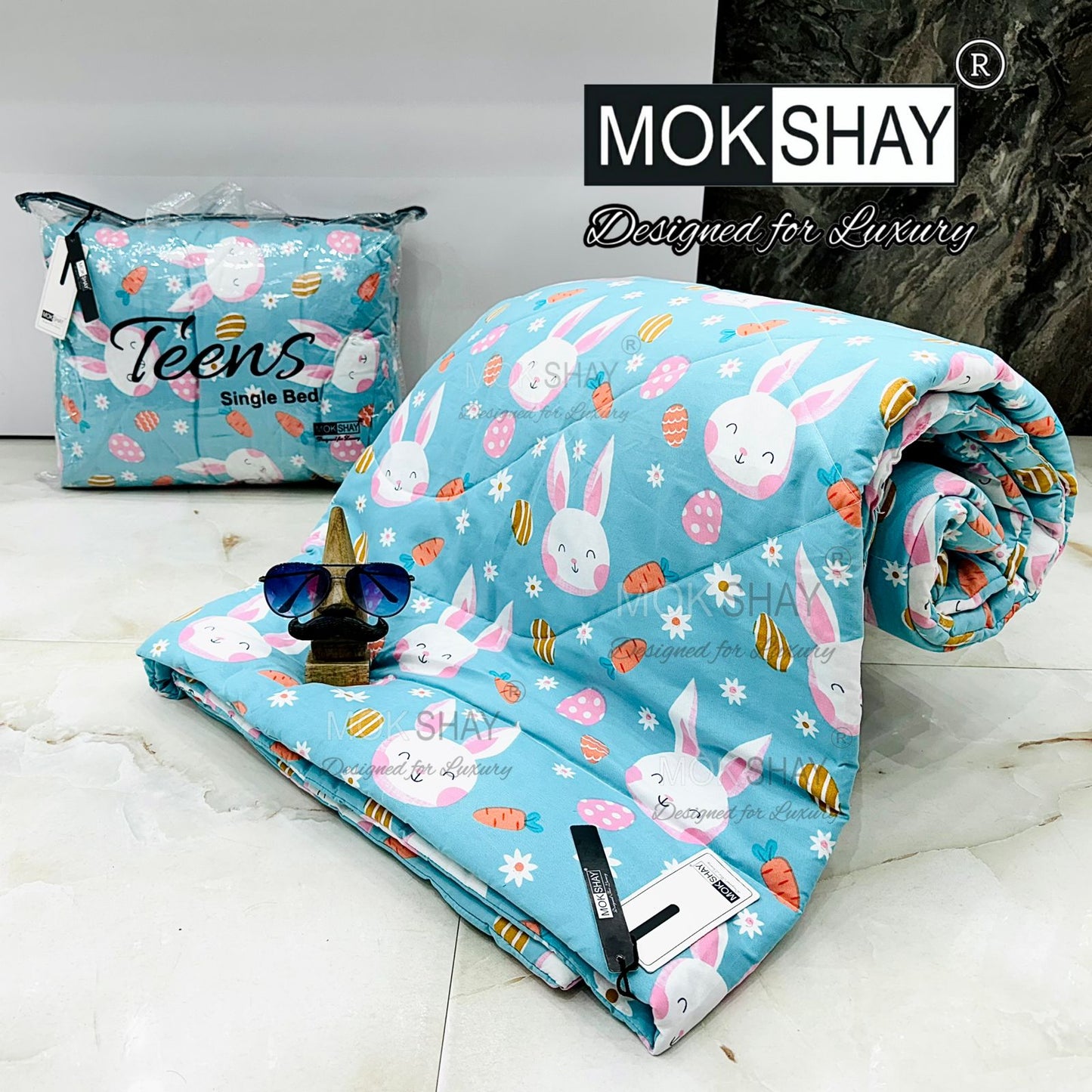 TEENS SINGLE BED COMFORTER