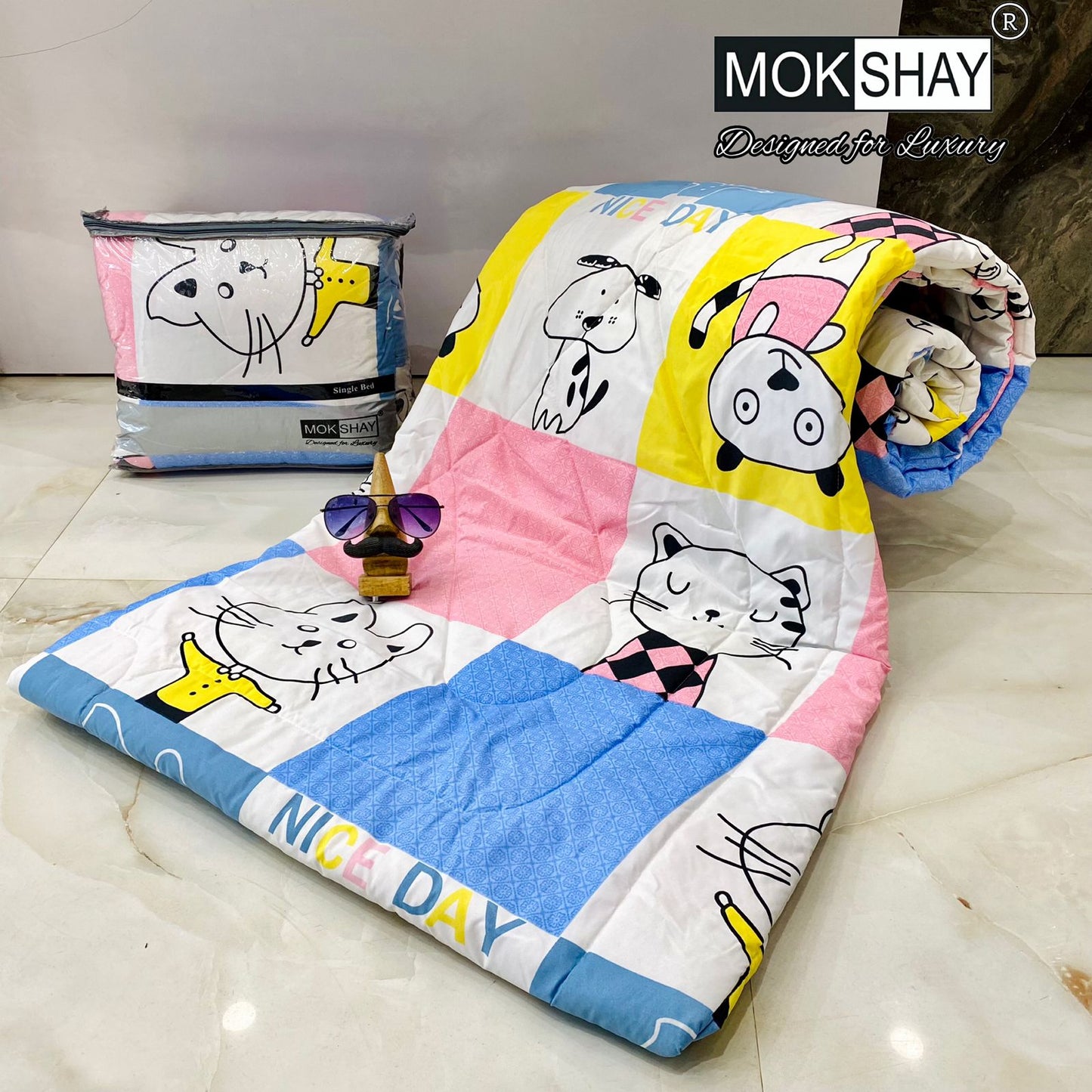 TEENS SINGLE BED COMFORTER
